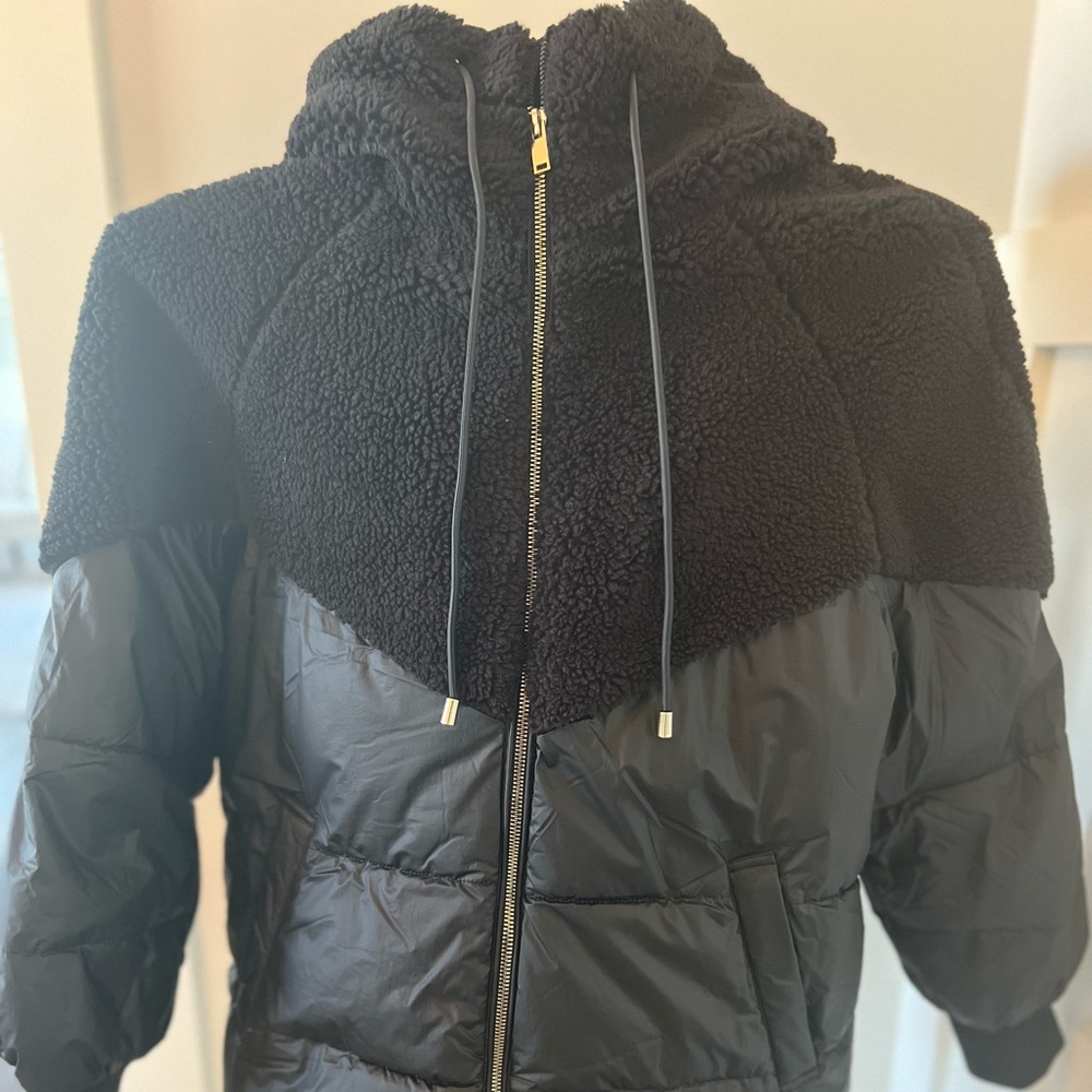 NVLT Mixed Media Coat